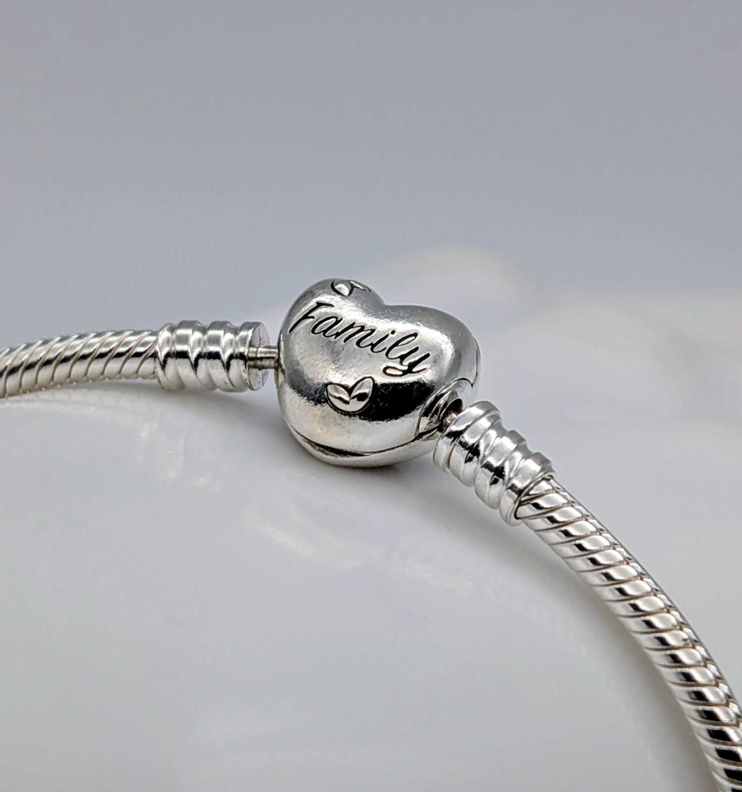 PANDORA Bettelarmband 925 terling Silber | 27g – 21cm #1468
