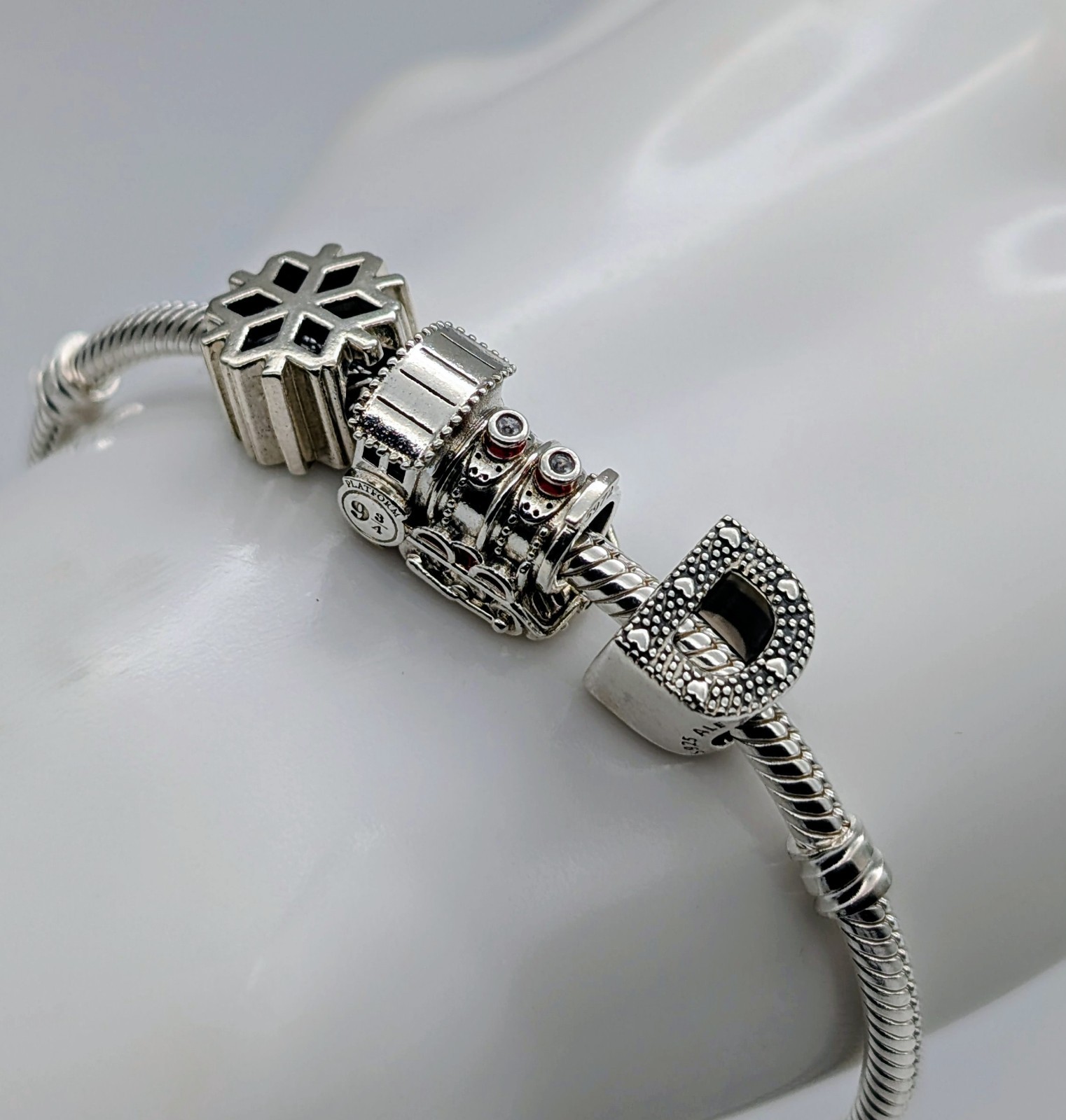 PANDORA Bettelarmband 925 terling Silber | 27g – 21cm #1468