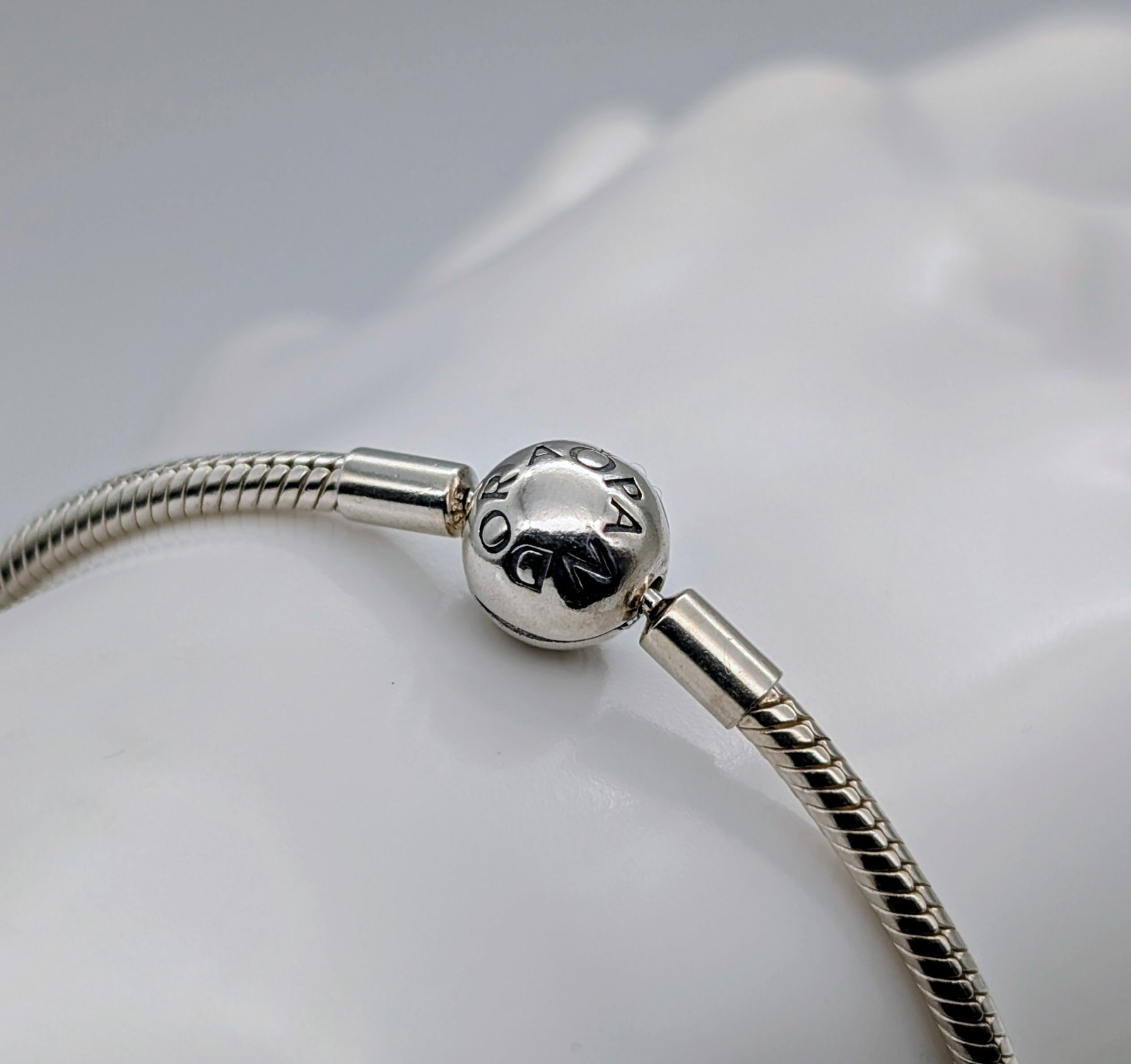 PANDORA Bettelarmband 925 terling Silber | 14,40g – 20cm #1480