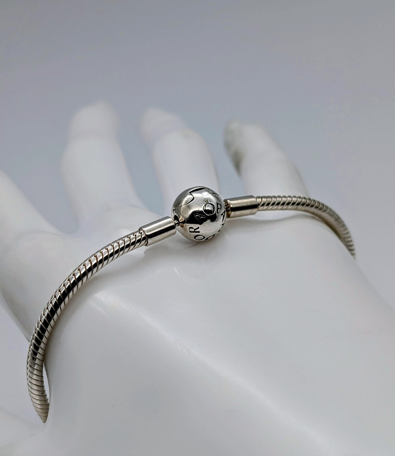 PANDORA Bettelarmband 925 terling Silber | 14,40g – 20cm #1480