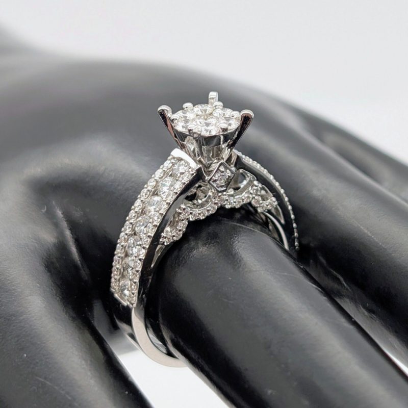 Solitär Brillant Damen Ring 2,87ct Weißgold 750/18K – 7,60g – (Gr. 57) #2006