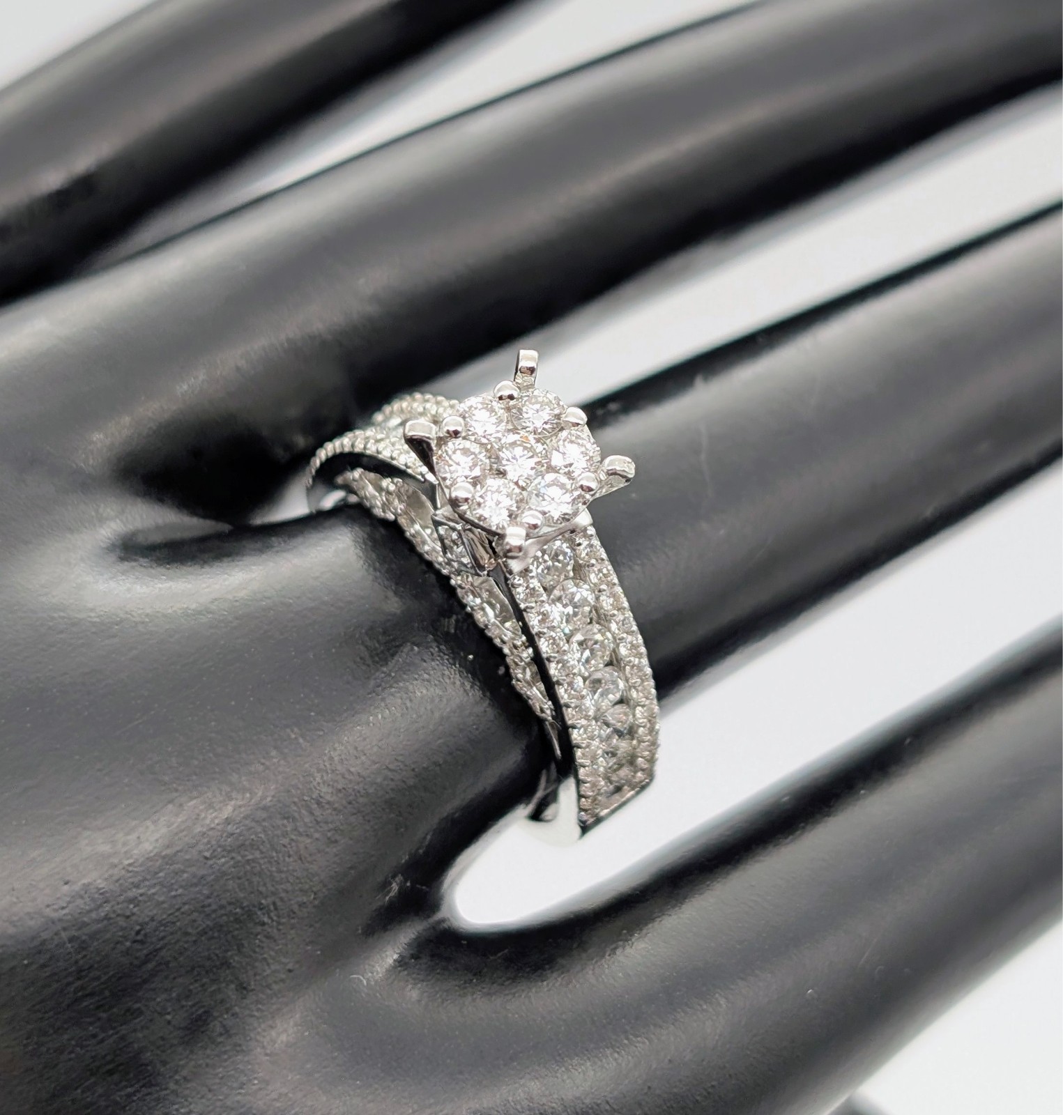 Solitär Brillant Damen Ring 2,87ct Weißgold 750/18K – 7,60g – (Gr. 57) #2006