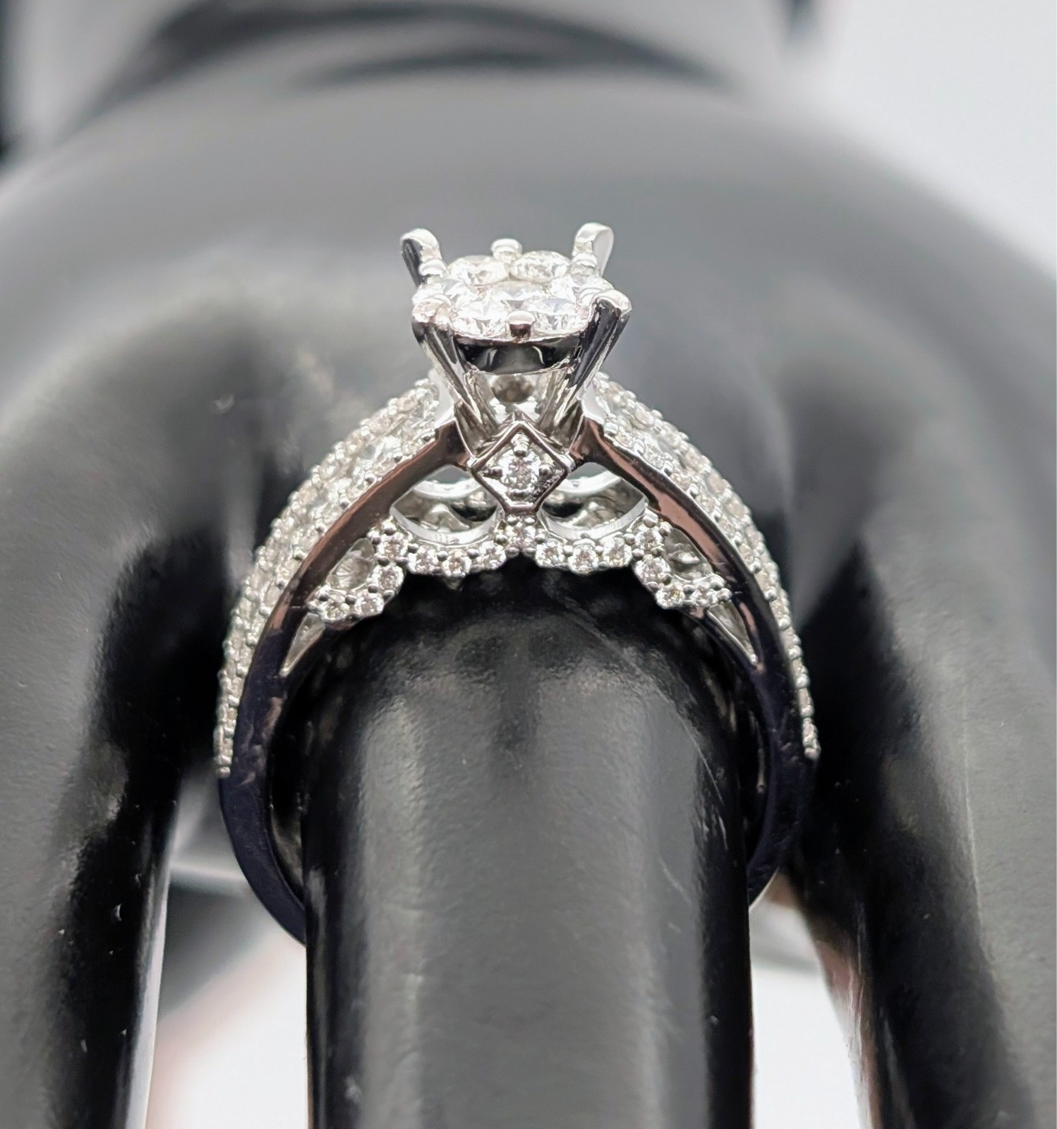 Solitär Brillant Damen Ring 2,87ct Weißgold 750/18K – 7,60g – (Gr. 57) #2006