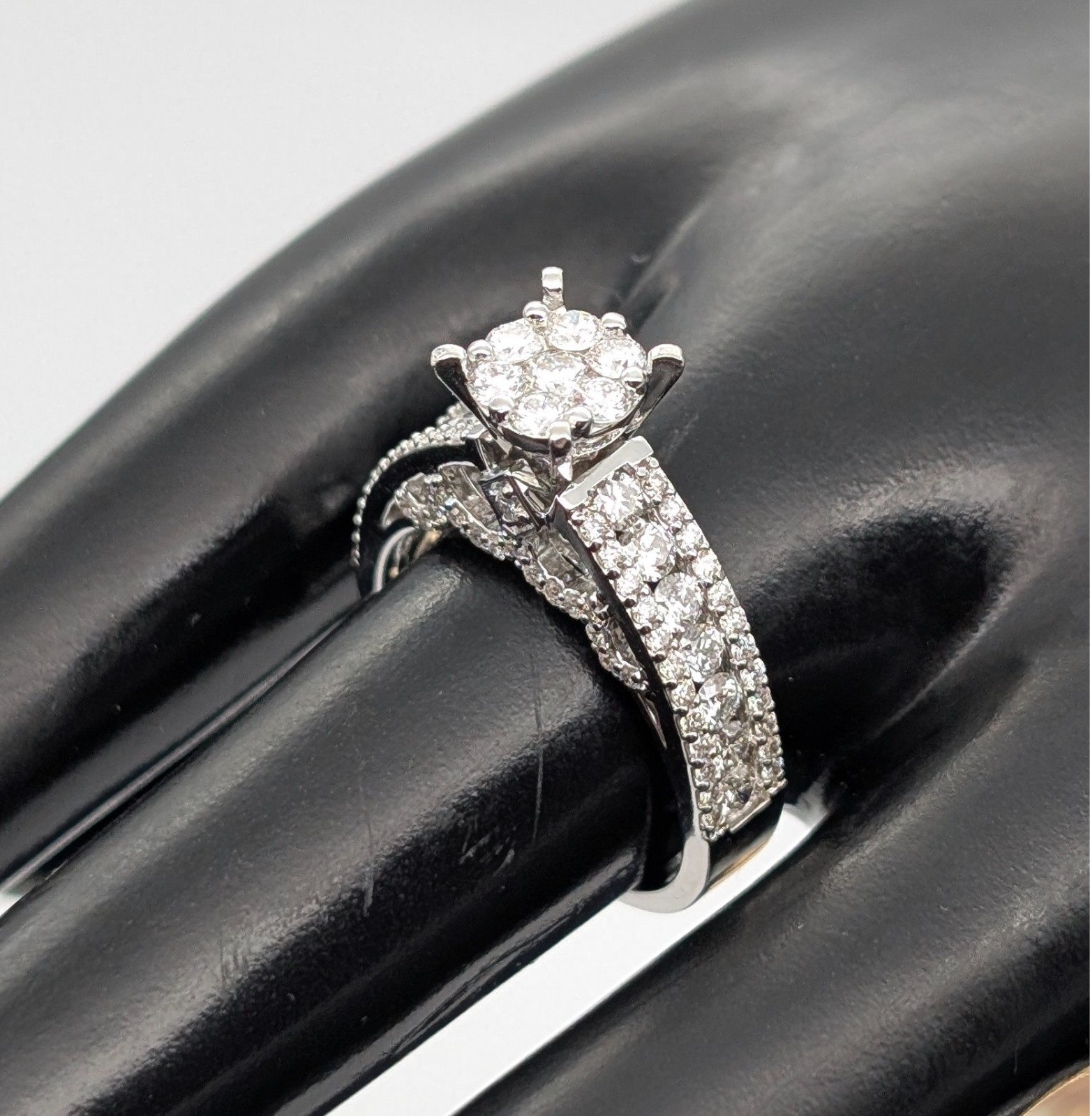 Solitär Brillant Damen Ring 2,87ct Weißgold 750/18K – 7,60g – (Gr. 57) #2006