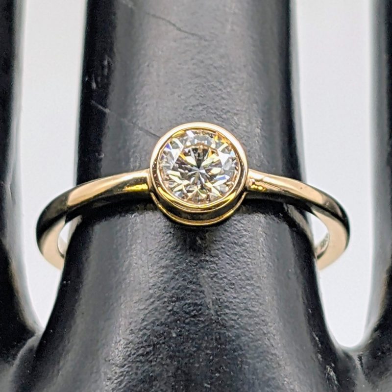 Pandora Era Brillant Damen Ring 0,50ct Gelbgold 585/14K – 2,35g – (Gr. 58) #2071