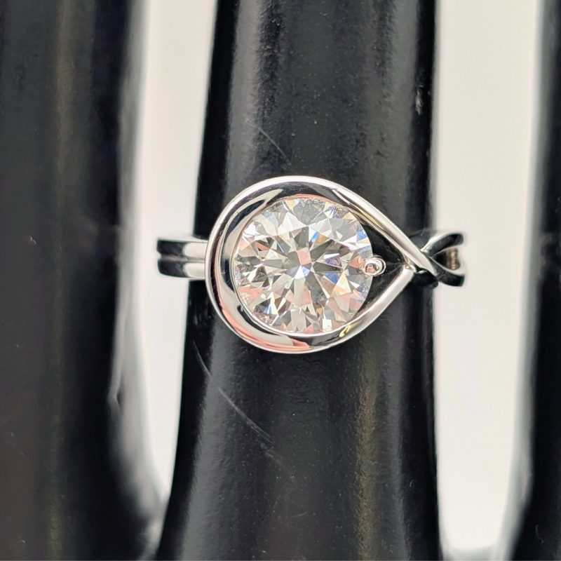 Pandora Infinite Lab Diamond Ring 2,00ct Weißgold 585 – 4,25g – (Gr. 50) #2075
