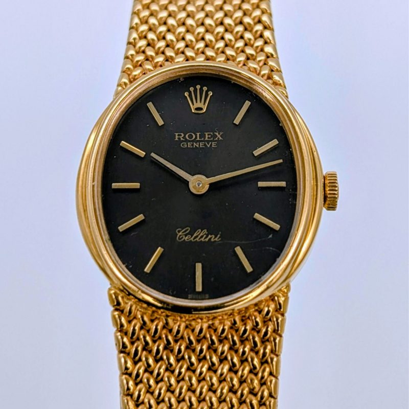 Rolex Vintage Cellini 3983 Damenuhr 18k Gelbgold BJ1978 - Ø23mm Full Set #3017