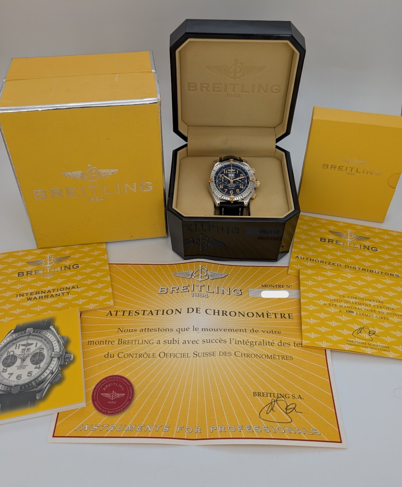 Breitling Crosswind B44356 Special Limited Edition Uhr Ø44mm Fullset #3021