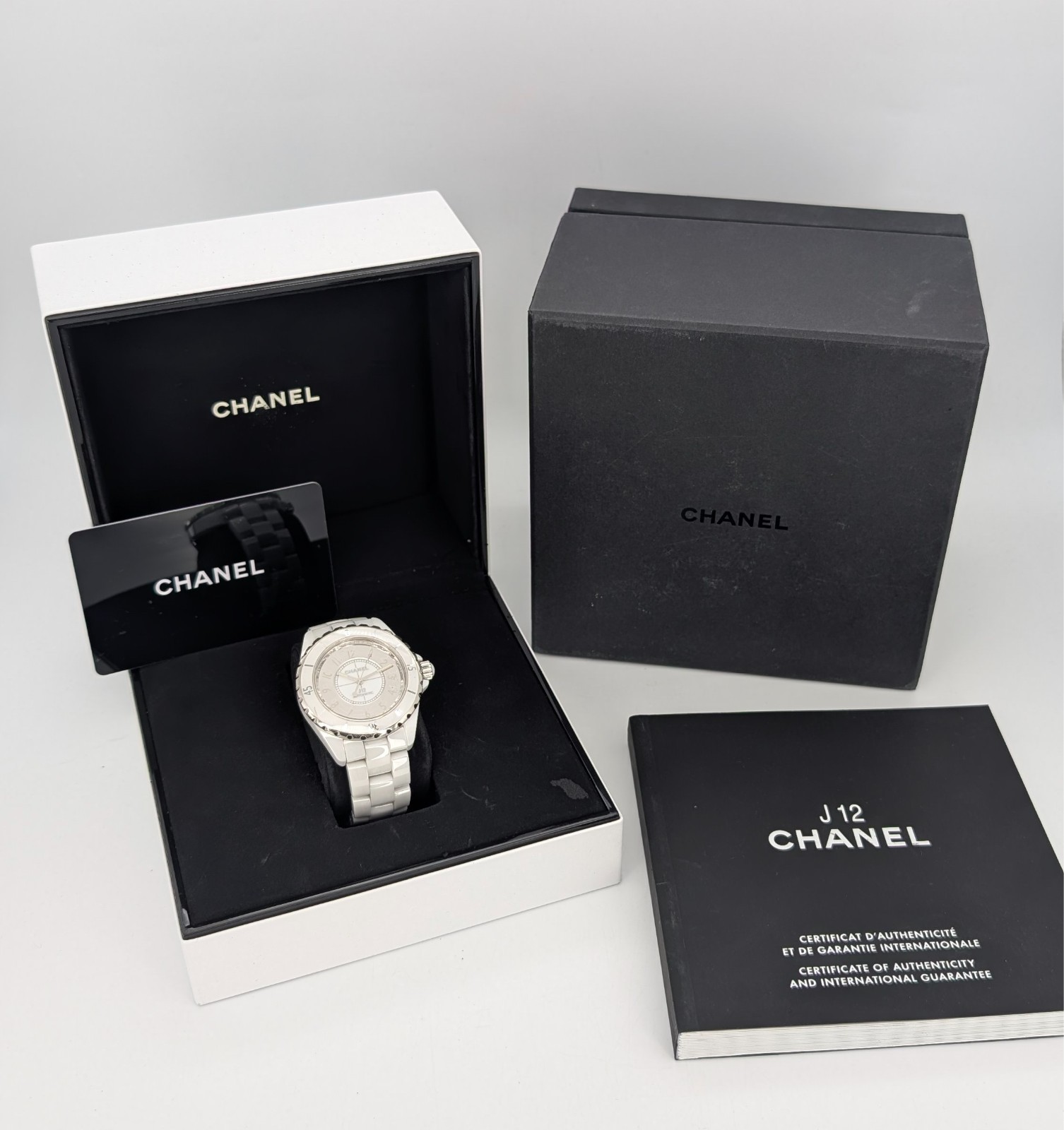 Chanel J12 Mirror limited Edition Automatik Keramik Uhr Ø38mm Fullset #3022