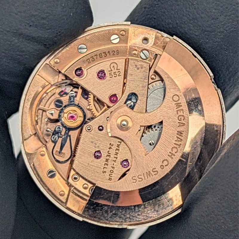 Omega Seamaster Automatik Kaliber 552 – Ø29mm – Creme/Gold Zifferblatt #3013