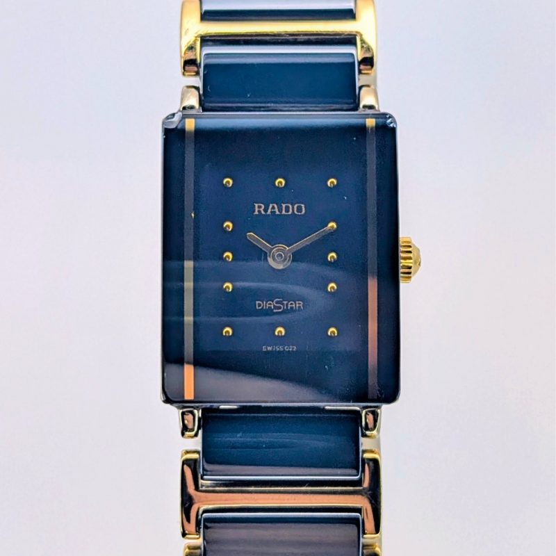 Rado Diastar Damenuhr Jubile 153.0283.3N | 25x18mm Quarz Black/Dial #3007