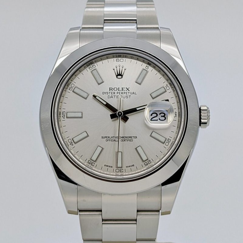 Rolex Datejust II 116300 –Silver/Dial - Ø41mm | 2015 Full Set LC100 #3066