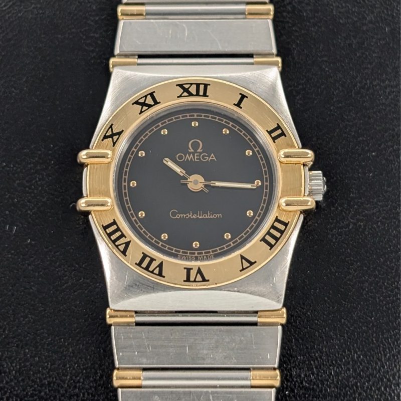 Omega Constellation Lady Ref.31370500 –Black/Dial - Ø24mm Damenuhr Full Set#3042