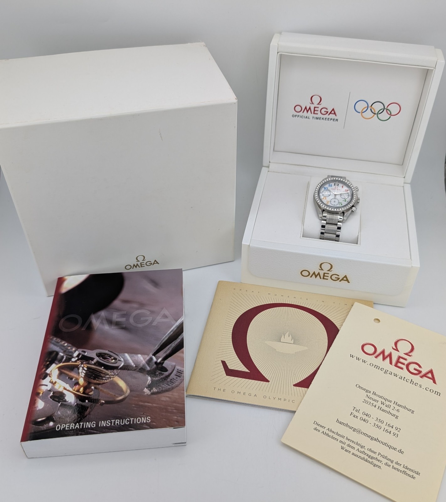 Omega Speedmaster Ladies Chronograph 3836.70.36 | Ø39mm Full Set #3035
