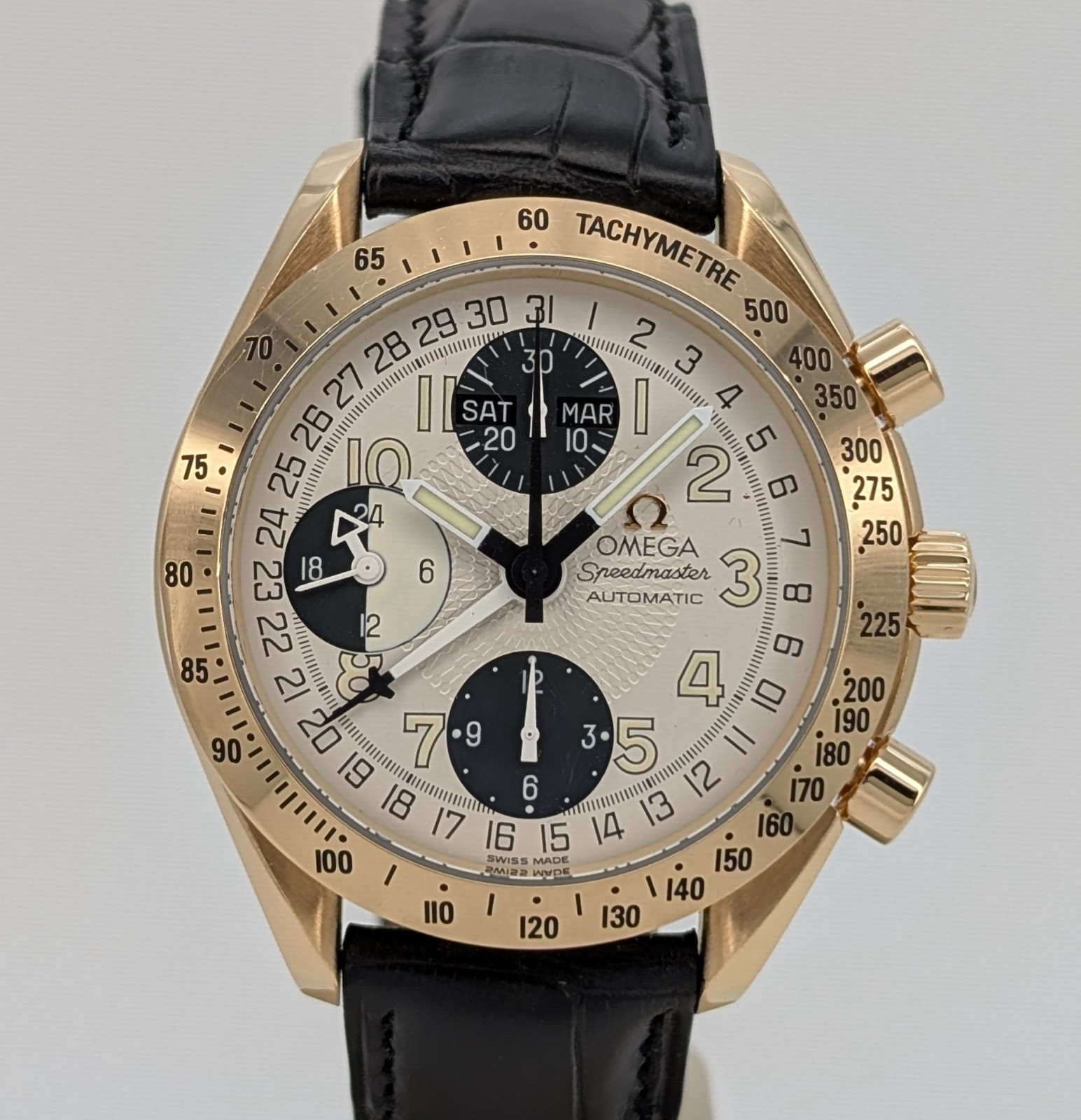 Omega Speedmaster Day Date 36233321 Roségold Full Set Ø39mm #3040
