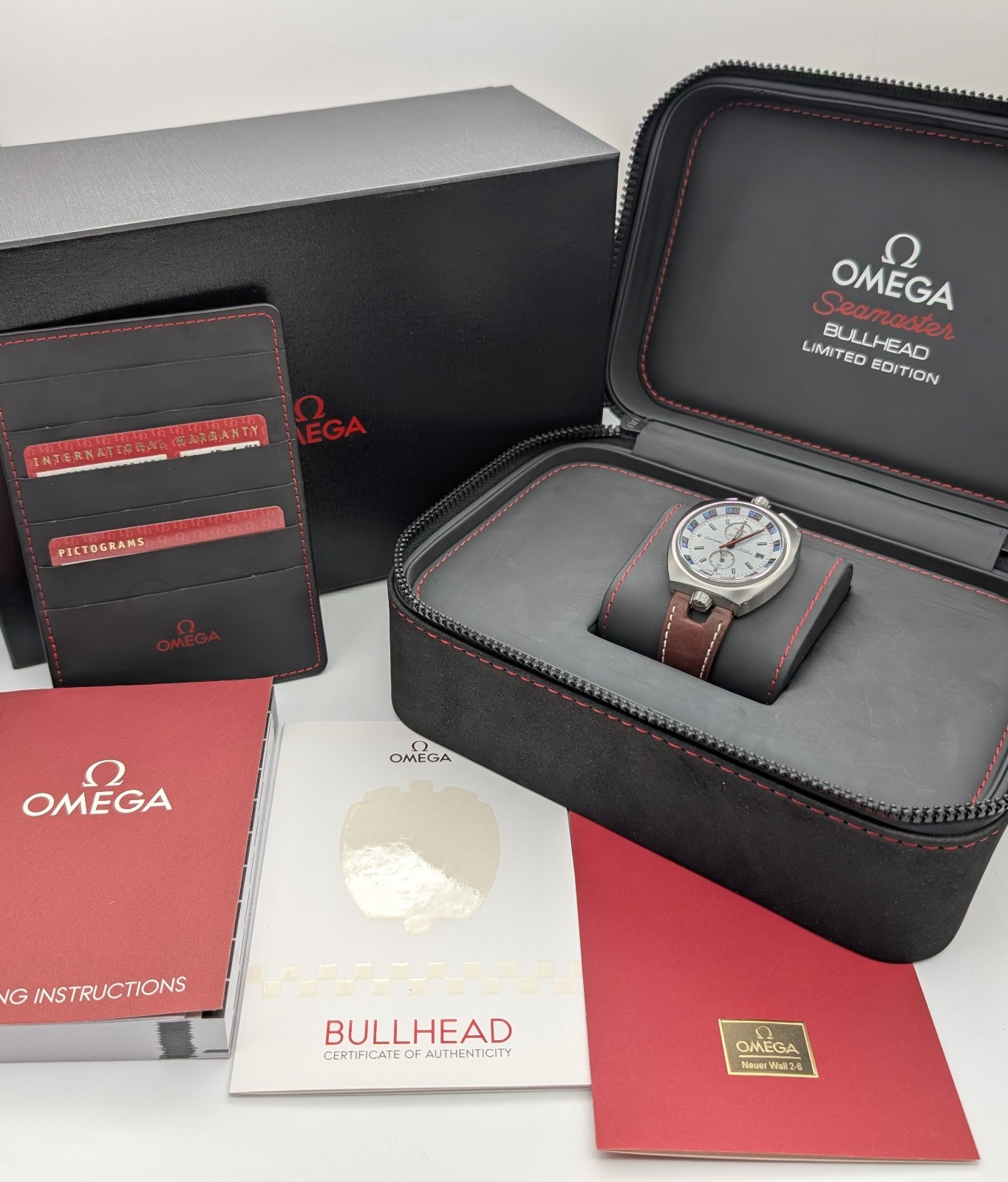 Omega Seamaster Bullhead 225.12.43.50.04.001 Limited 450/669 FullSet Ø43mm #3039