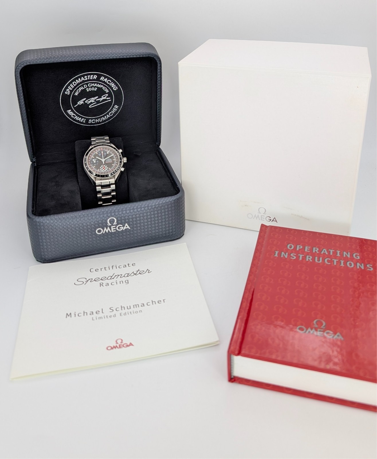Omega Speedmaster Racing Day Date Schumacher 3529.50.00 | Limited Ø39mm #3032