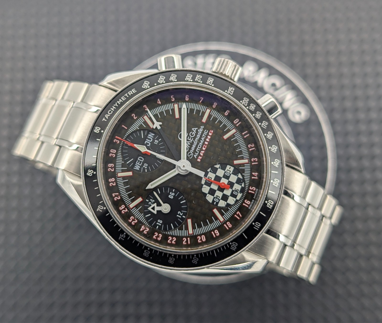 Omega Speedmaster Racing Day Date Schumacher 3529.50.00 | Limited Ø39mm #3032