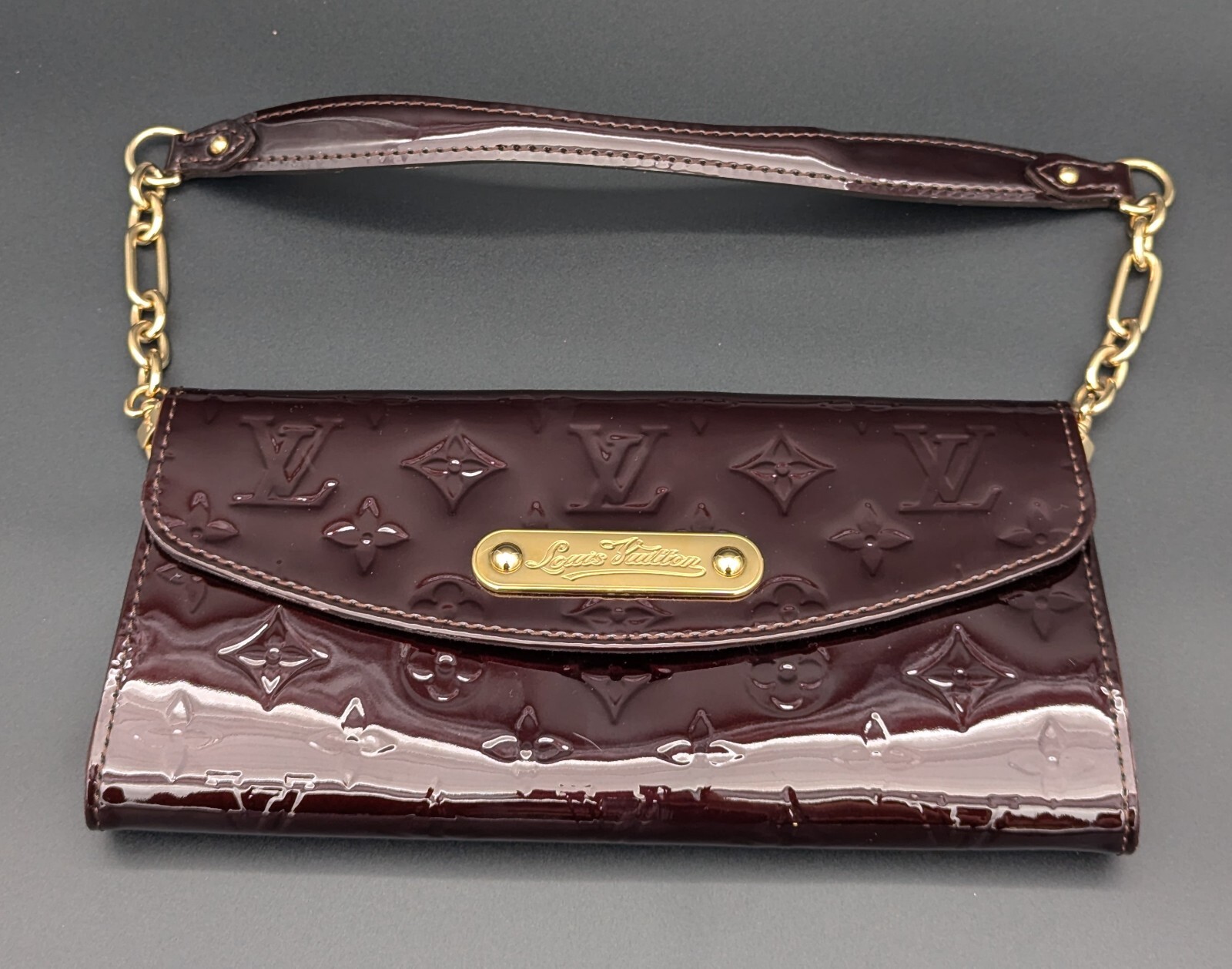 LOUIS VUITTON POCHETTE SUNSET BOULEVARD DAMEN LUXUSTASCHE BORDEAUX #256