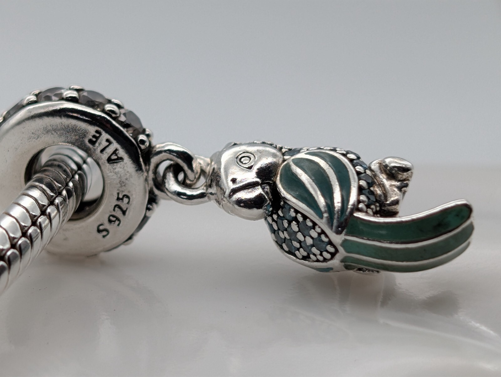 Pandora Papagai Charm Armband 925 ALE für Pandora Armbänder