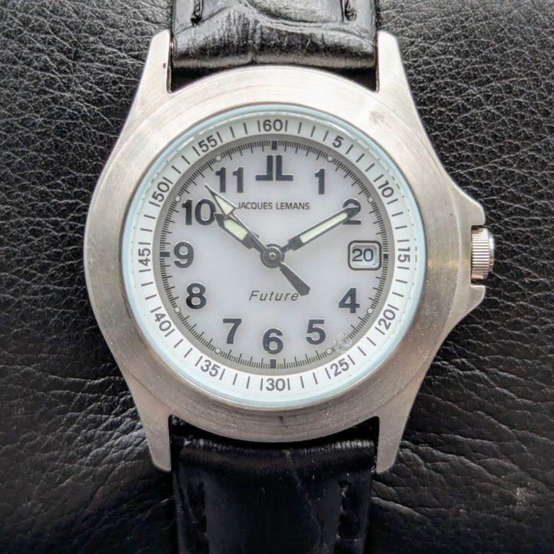 Jacques Lemans Damenarmbanduhr 1-729 Silber Uhr Ø31mm Quarz #1163
