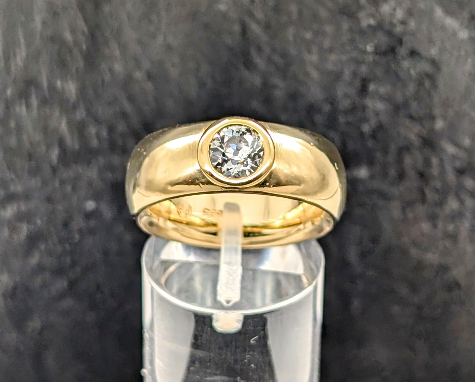 Damen Ring 585/14K Solitär Brillant 0,75ct (Gr.56) Gelbgold 16,90Gg #1111