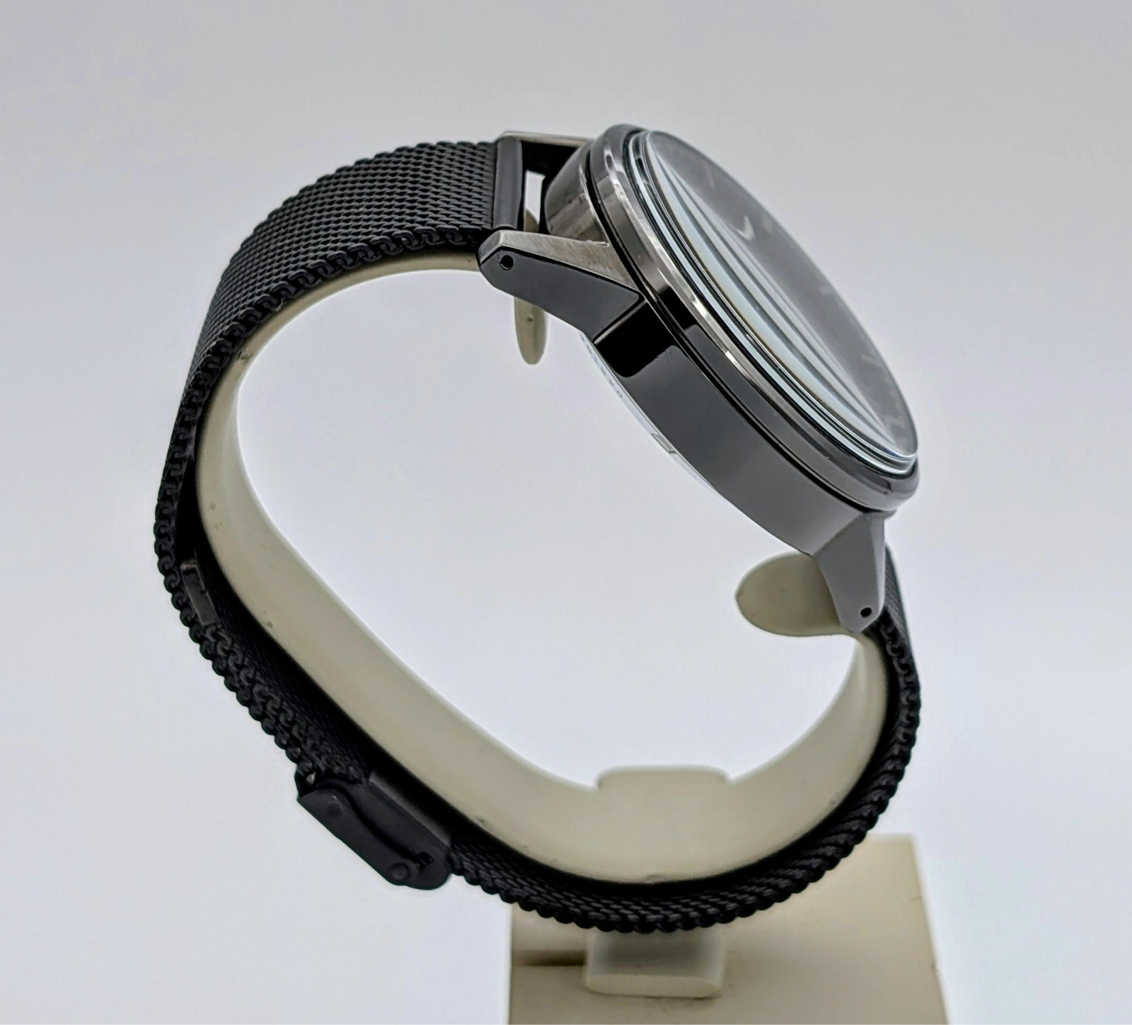 SEIKO Automatic Black Nylon 4R37-01H0 – Ø42mm Herrenuhr #3122