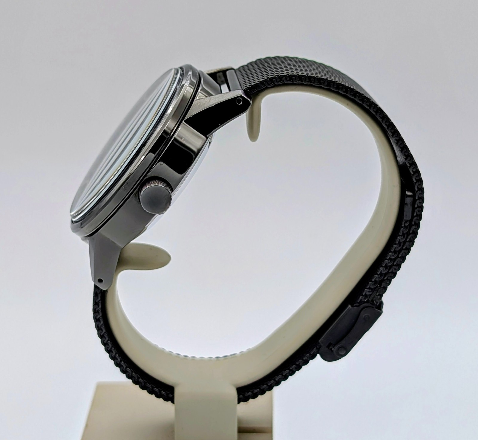 SEIKO Automatic Black Nylon 4R37-01H0 – Ø42mm Herrenuhr #3122