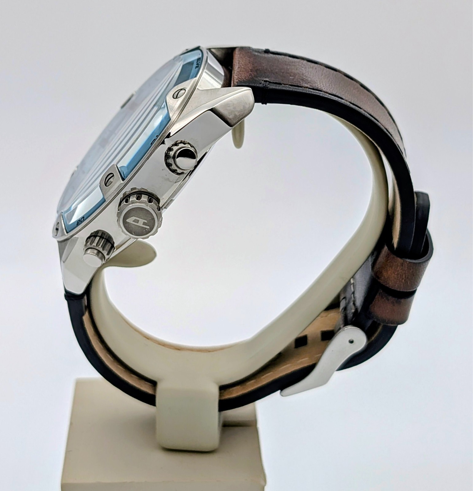 Diesel Spiked DZ-4606 – Ø49mm Herrenuhr Chronograph Quarz #3126