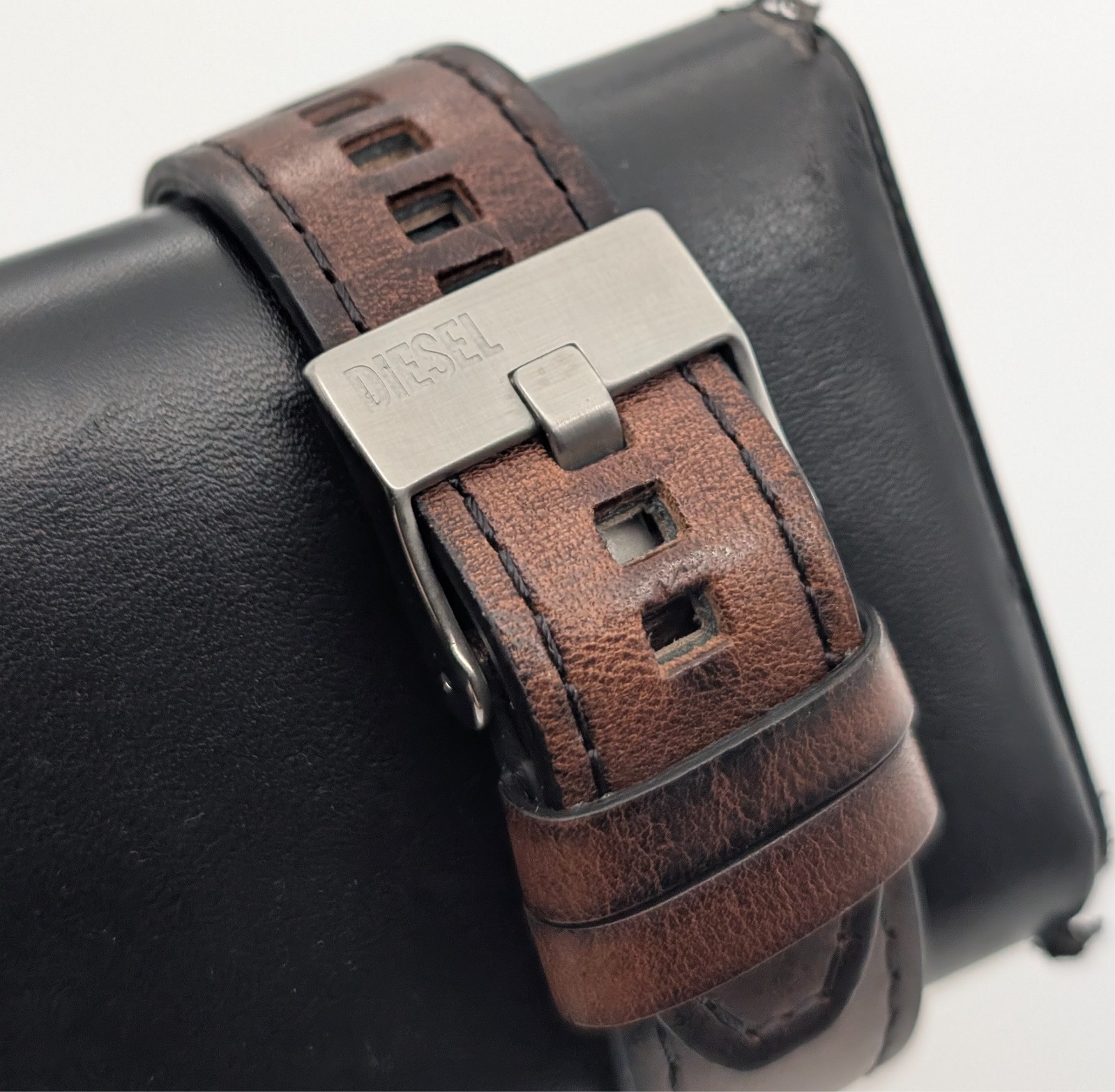 Diesel Spiked DZ-4606 – Ø49mm Herrenuhr Chronograph Quarz #3126