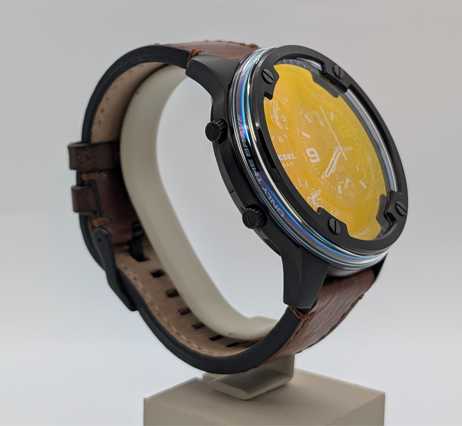 Diesel DZ-7417 Boltdown Armbanduhr – Ø56mm Herrenuhr Chronograph Quarz #3127