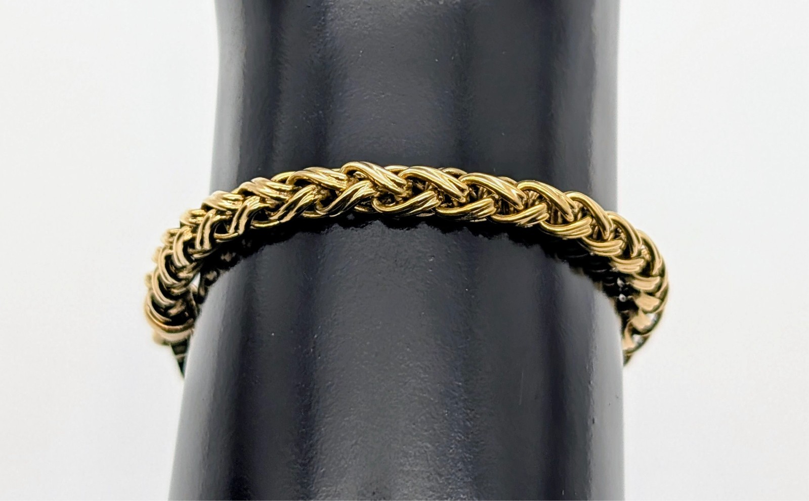 Königsmuster / Byzantiner Armband 585/14K Gelbgold 25,90g – 20cm – 4,40mm #3141