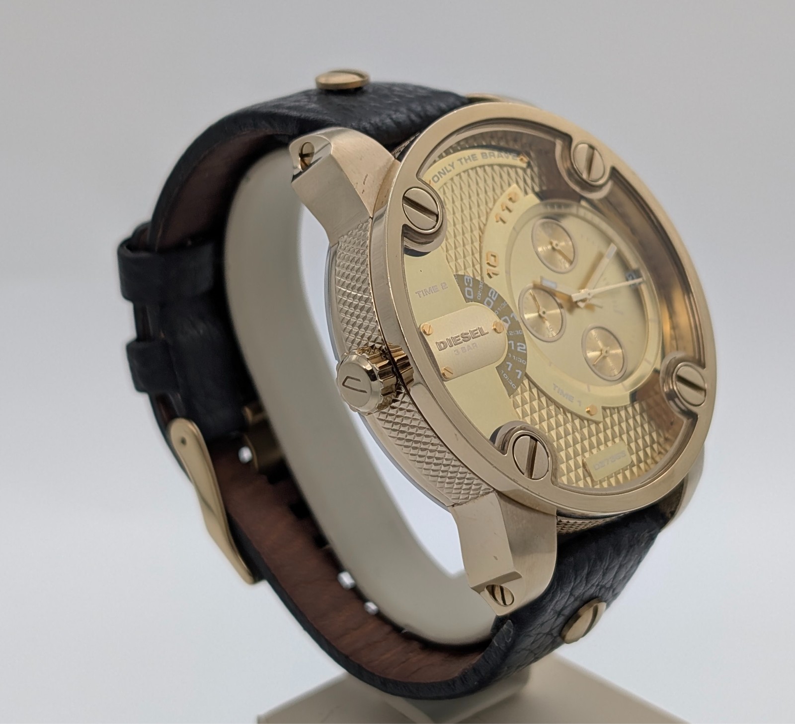 Diesel DZ-7363 Daddies Armbanduhr – Ø51mm Herrenuhr Chronograph Quarz #3128