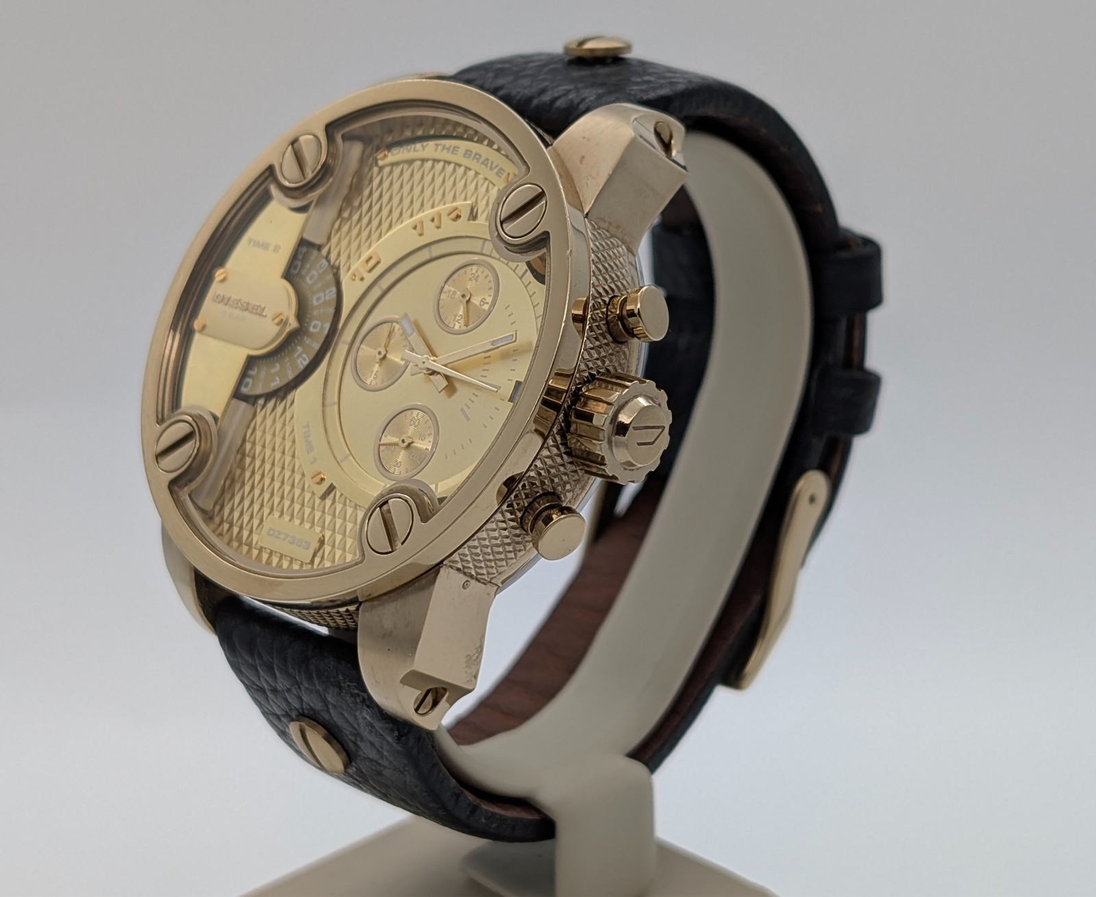Diesel DZ-7363 Daddies Armbanduhr – Ø51mm Herrenuhr Chronograph Quarz #3128