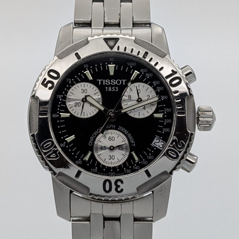 Tissot PRS 200 T362/462 Chronograph Quartz Black/Silver – Ø40mm Herrenuhr #3129