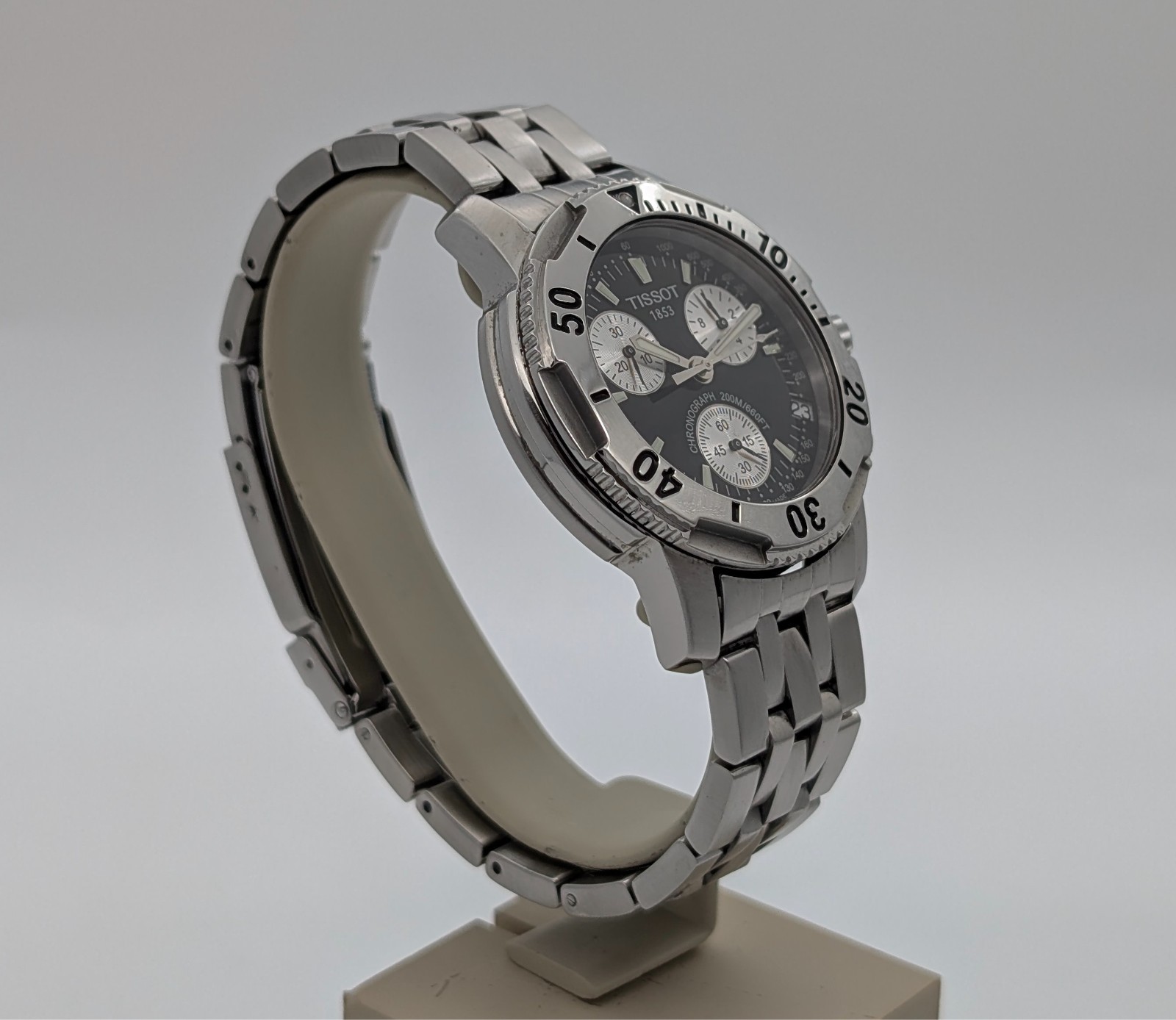 Tissot PRS 200 T362/462 Chronograph Quartz Black/Silver – Ø40mm Herrenuhr #3129