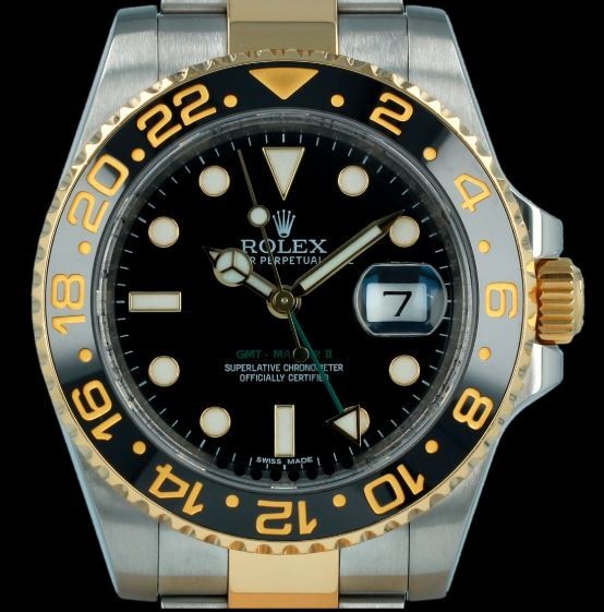 Rolex GMT-Master II 116713LN Keramik Stahl-Gold Ø40mm | 2009 Fullset #3106