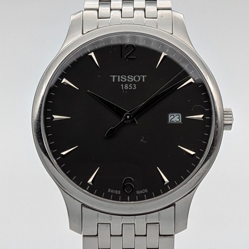 Tissot Tradition Herren Quarz T063610A Black/Silver – Ø42mm Herrenuhr #3130