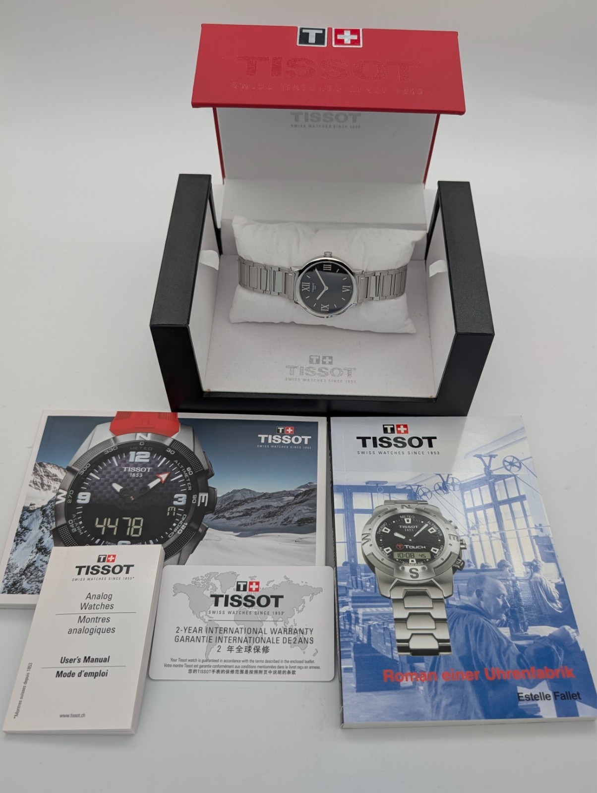 Tissot Happy Chic T034.209 A Quarz Uhr – Full Set – Ø34mm Damenuhr #3133