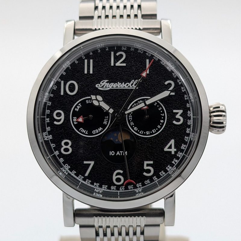 Ingersoll I01601 The St Johns Quarz Uhr – Full Set – Ø44mm Herrenuhr #3132