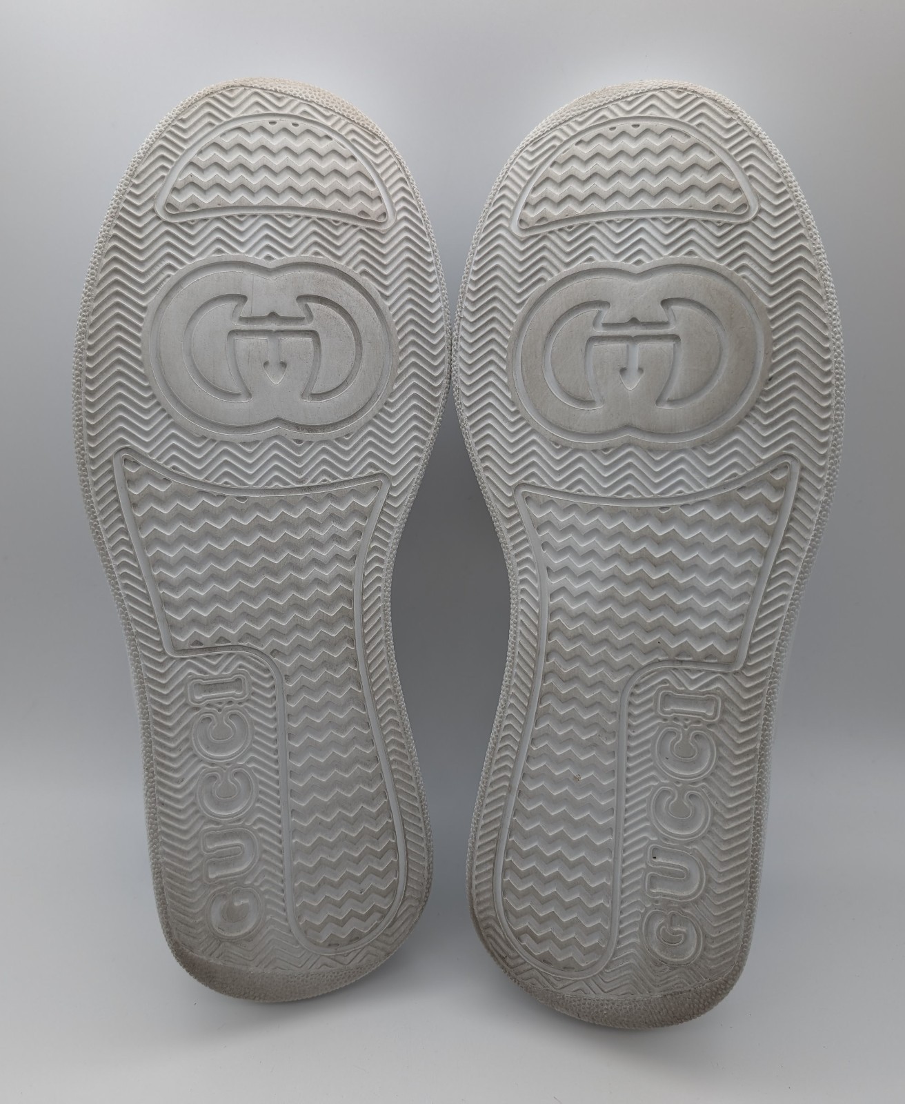 Gucci Chunky GG Web Sneaker – Größe 39 – Weiß / Web Stripe / Blau #3147