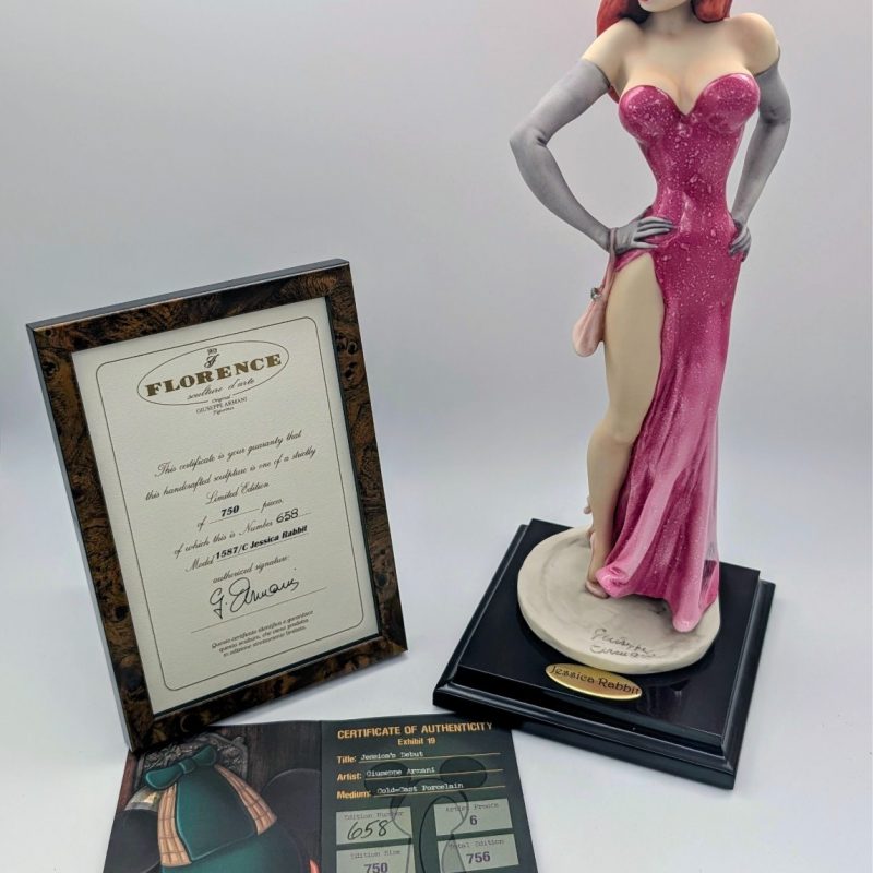Disney Jessica Rabbit Giuseppe Armani Figur Statue Limited Edition 658/750 #3161
