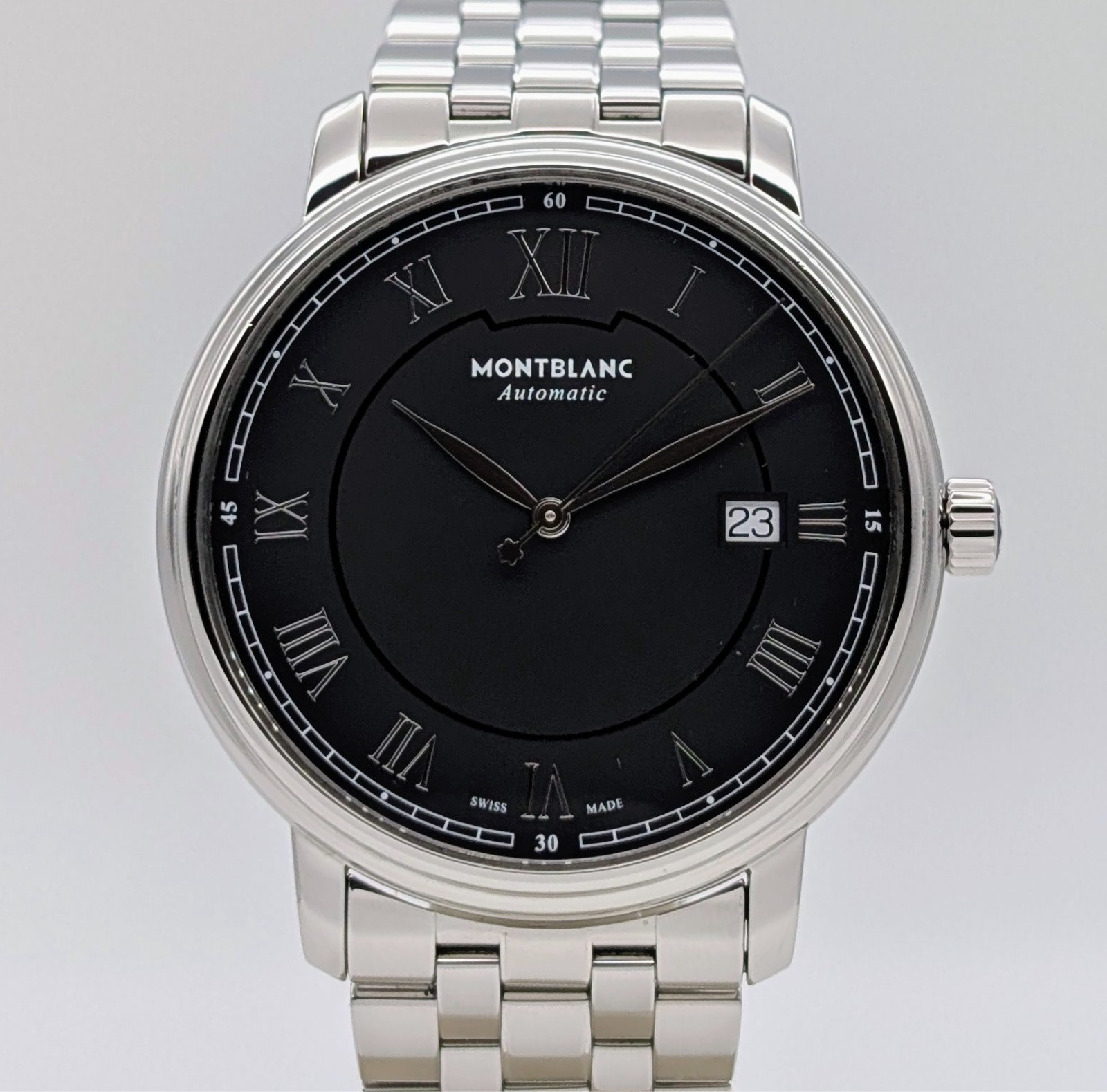 Montblanc 7334 Tradition Automatic Uhr Ø40mm Uhr Herrenuhr #3151