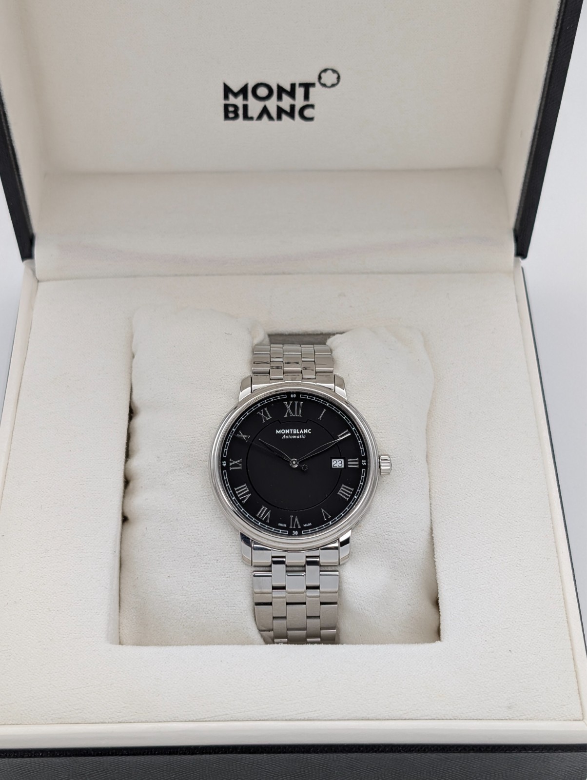 Montblanc 7334 Tradition Automatic Uhr Ø40mm Uhr Herrenuhr #3151