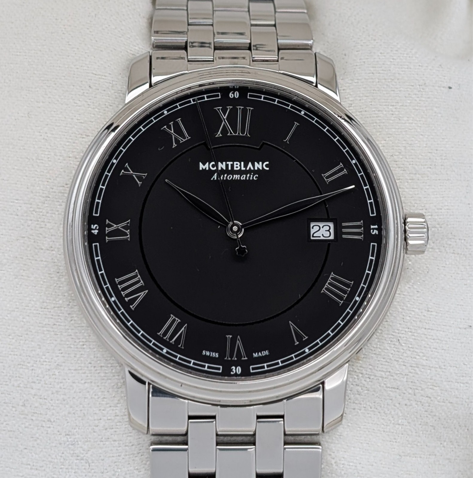 Montblanc 7334 Tradition Automatic Uhr Ø40mm Uhr Herrenuhr #3151