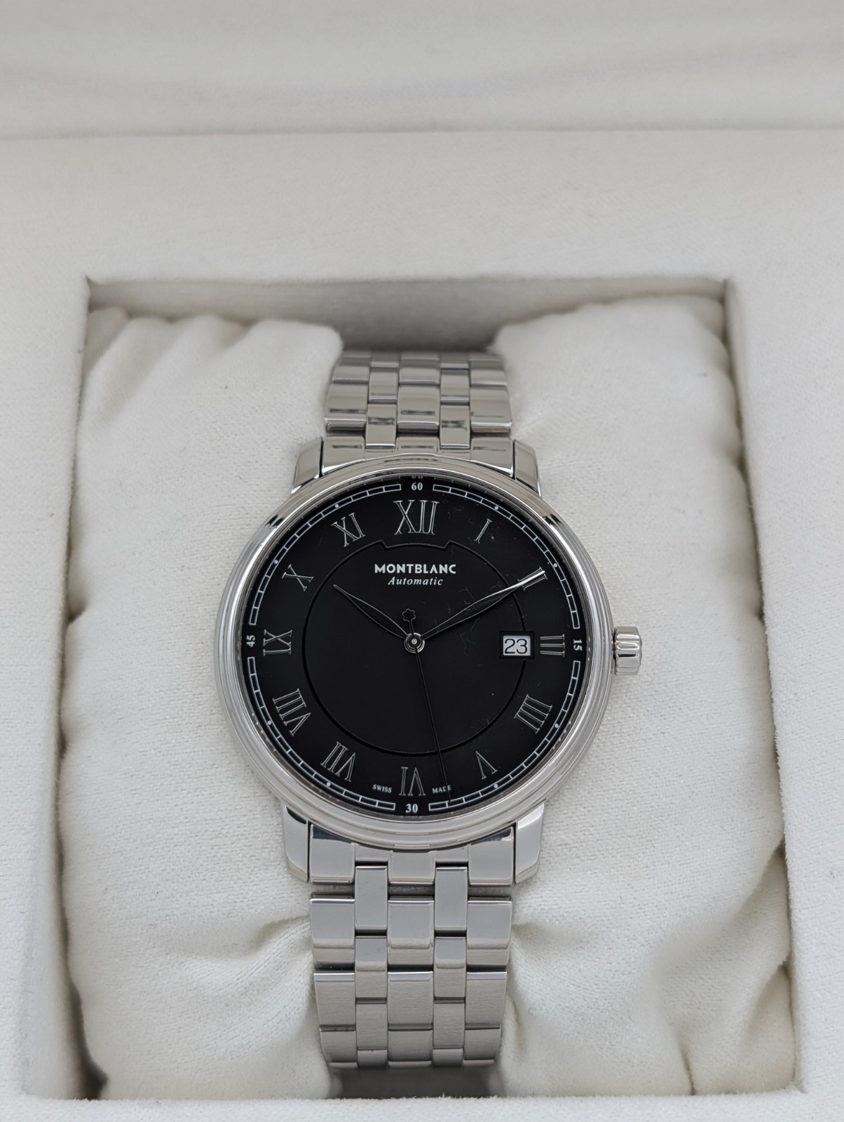 Montblanc 7334 Tradition Automatic Uhr Ø40mm Uhr Herrenuhr #3151