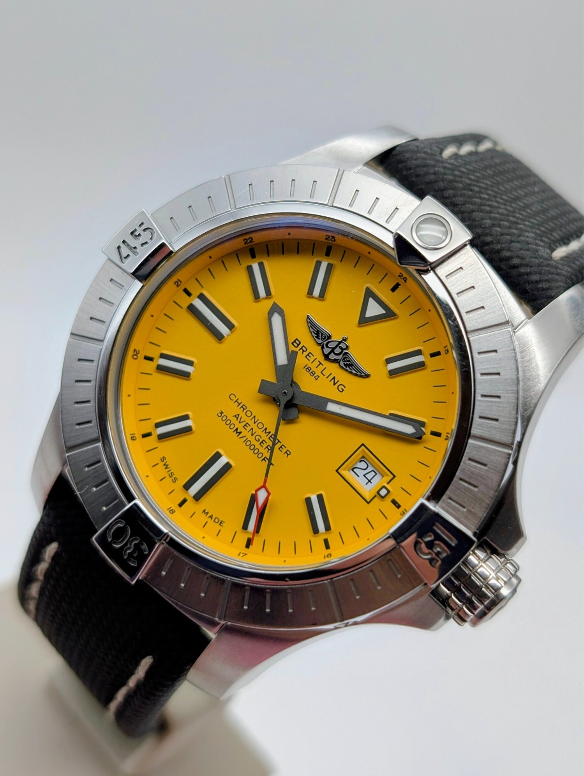 Breitling Avenger Seawolf A17319 Automatic Uhr Ø45mm Uhr Herrenuhr #3107