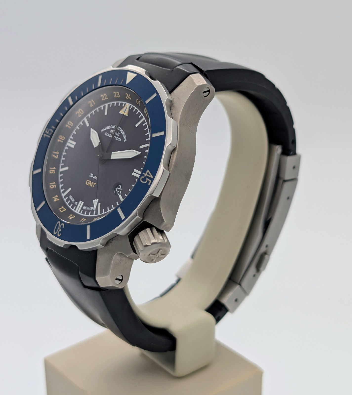 Mühle Glashütte Seebataillon GMT Ref: M1-28-62-KB | 45mm Blue/Dial #2021