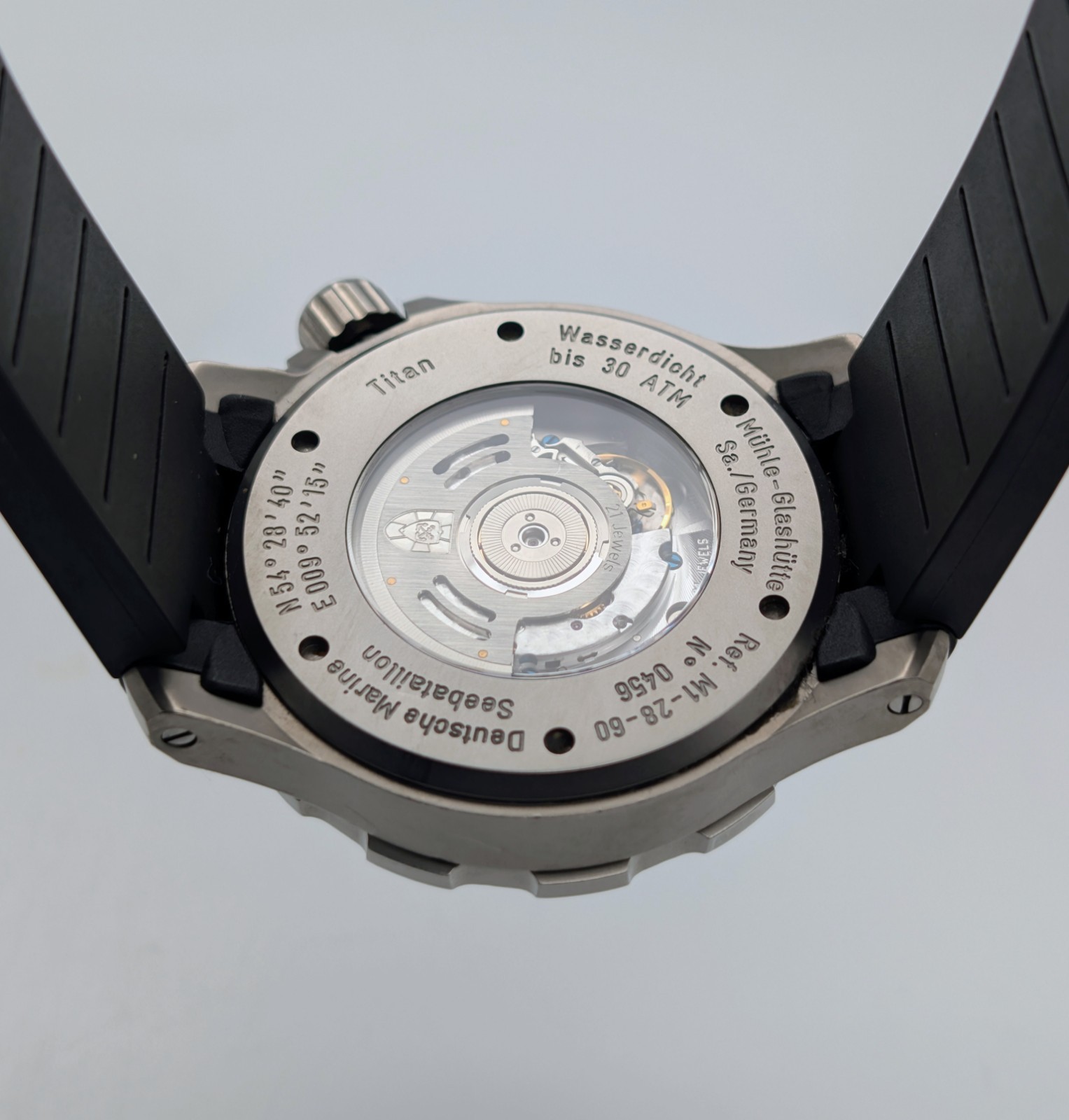 Mühle Glashütte Seebataillon GMT Ref: M1-28-62-KB | 45mm Blue/Dial #2021