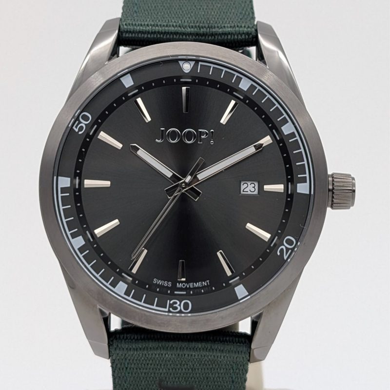 Joop 2033709 Armbanduhr – Ø45mm Quarz Stoffarmband Grün #3134